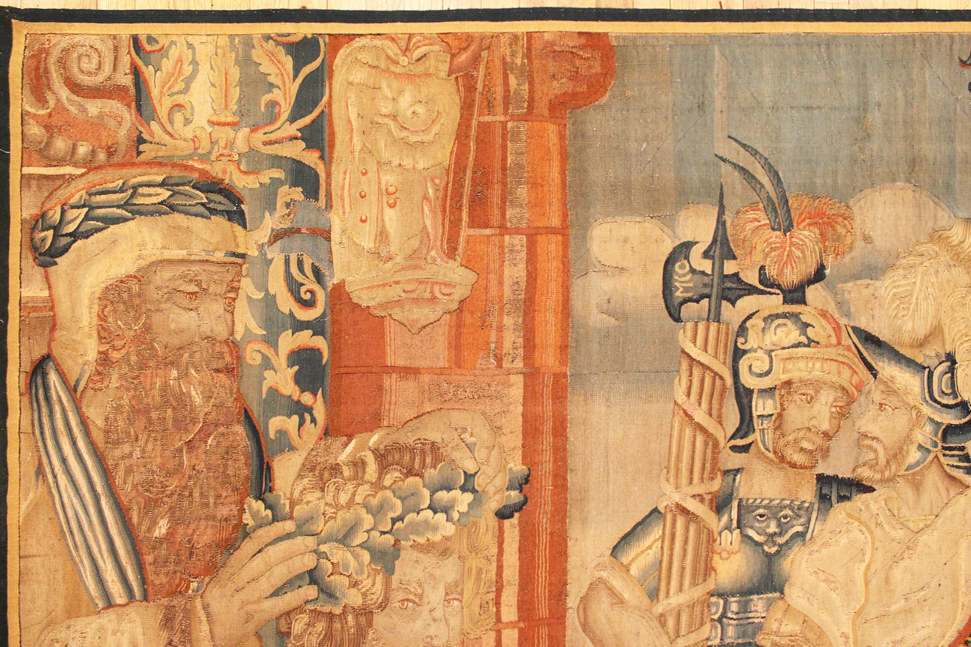 Tapisserie mythologique d'Aubusson du 17ème siècle en vente 1