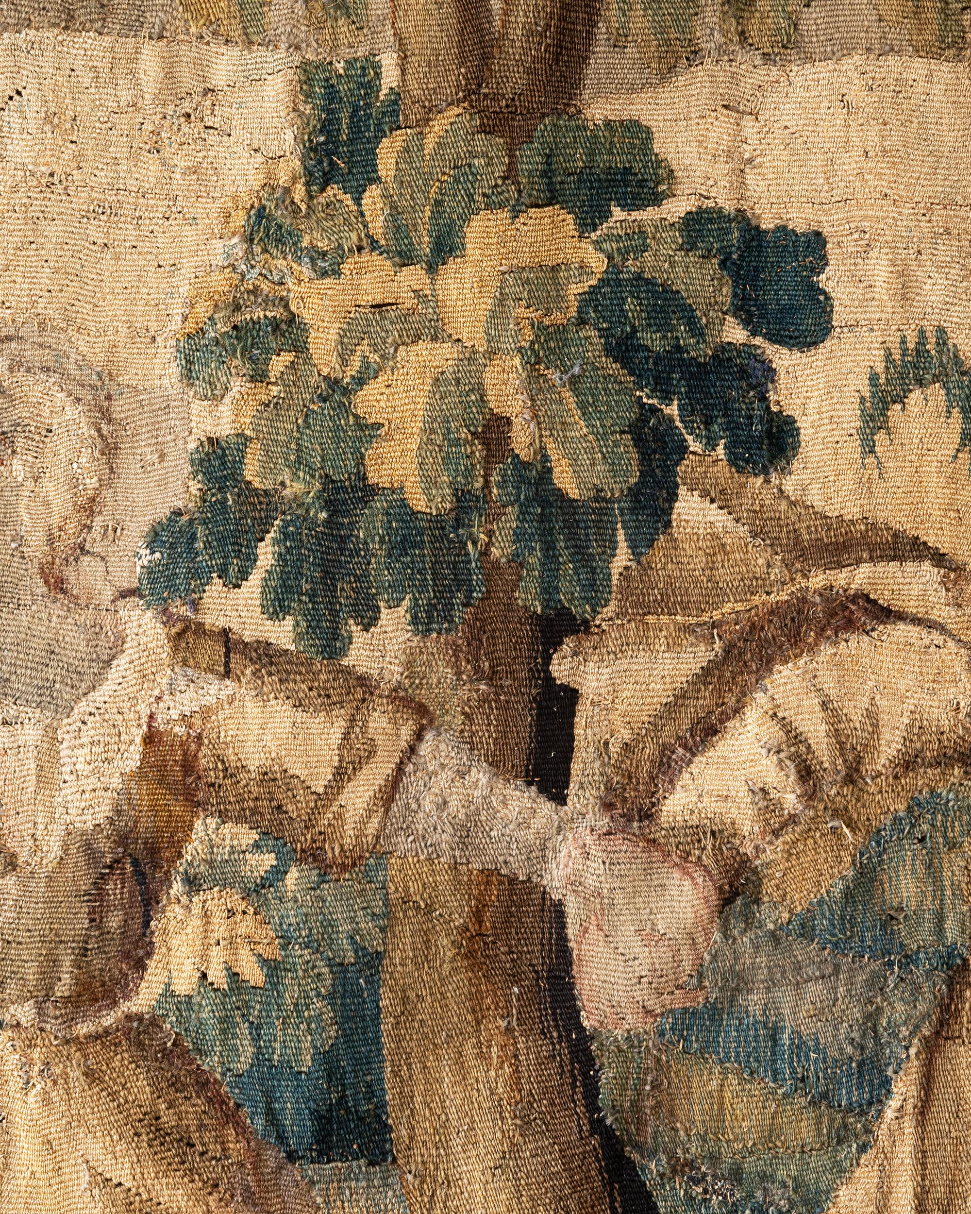 Französischer Barockteppich des 17. Jahrhunderts (Wolle) im Angebot
