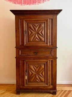 17th century French bonnetier cabinet