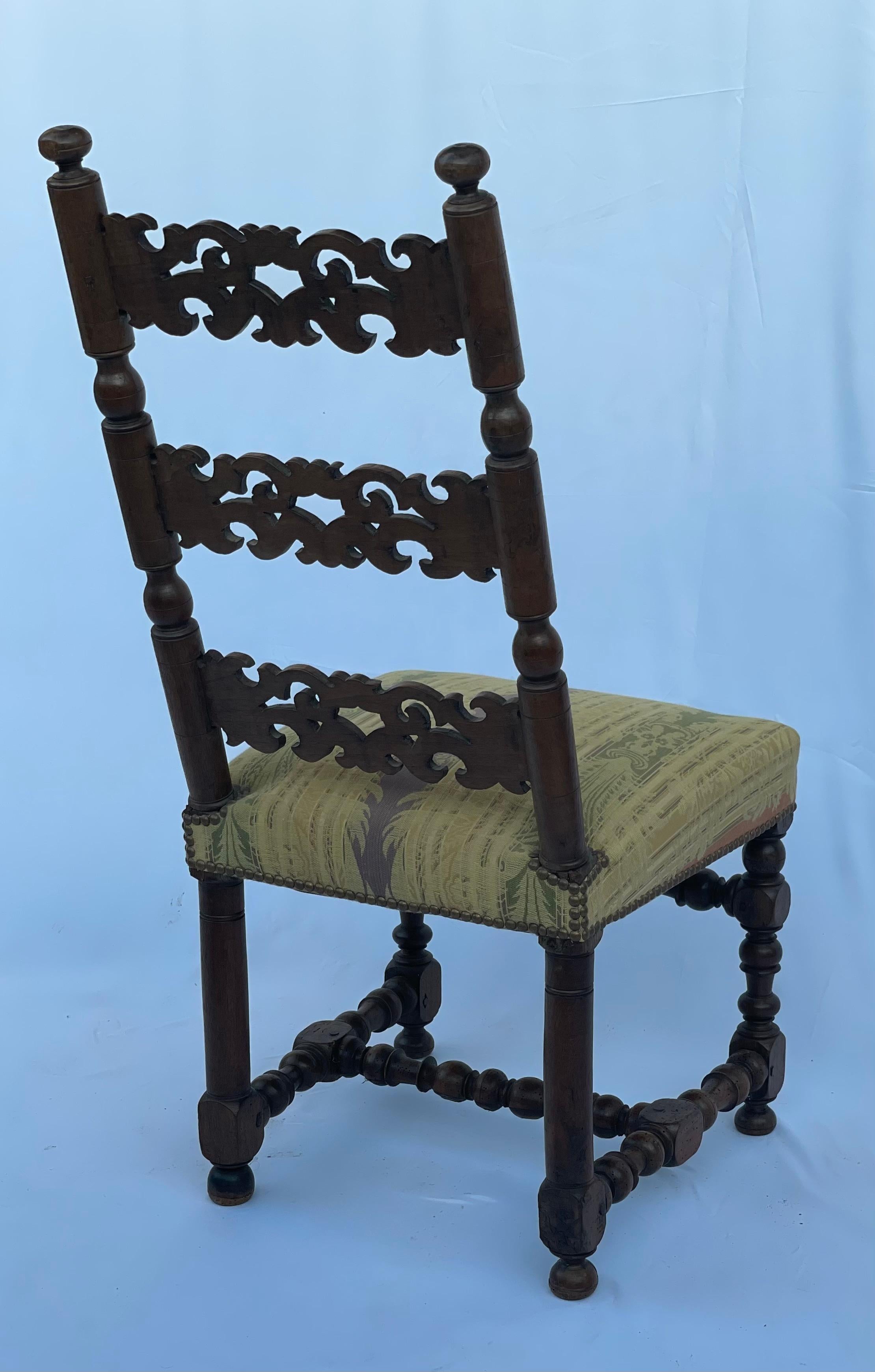 18th Century and Earlier 17th Century French Chair For Sale