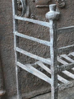 17th Century French Gothic Fire Grate