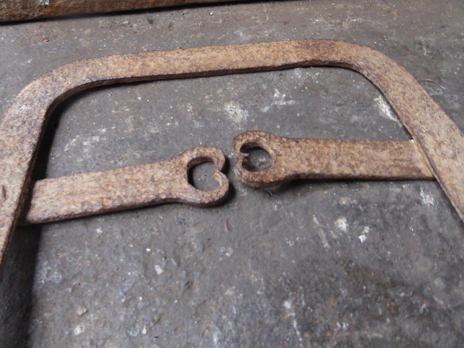 Forged 17th Century French Hanging Trivet