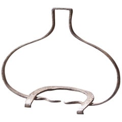 dessous de plat suspendu français du 17ème siècle