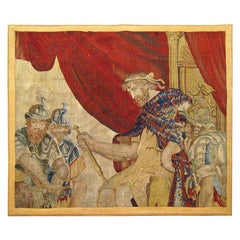 Antique 17th Century French Historical Tapestry