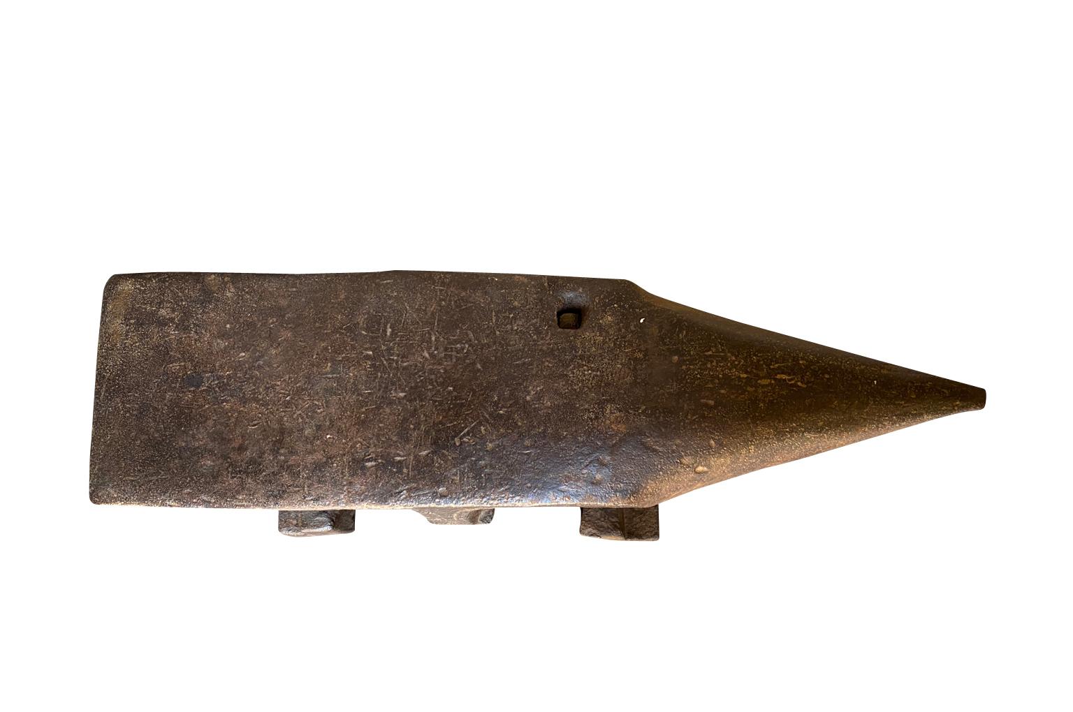 17th Century French Iron Enclume, Anvil In Good Condition In Atlanta, GA
