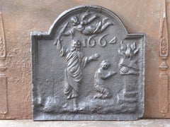 17th Century French 'Judgment of Solomon' Fireback