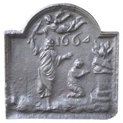 17th Century French 'Judgment of Solomon' Fireback