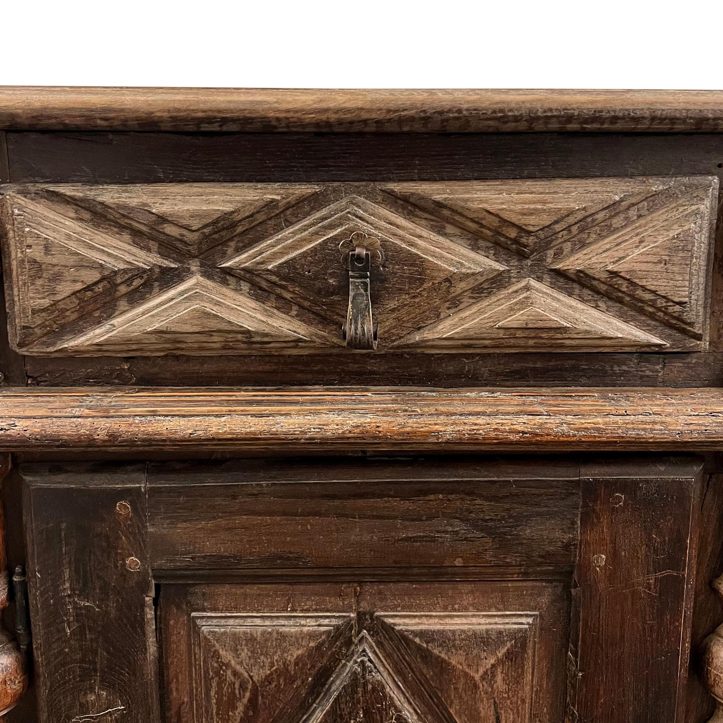 17th Century French Louis XIII Chest For Sale 4