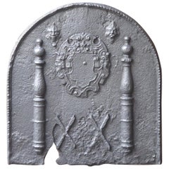 17th Century French Louis XIII 'Coat of Arms' Fireback / Backsplash