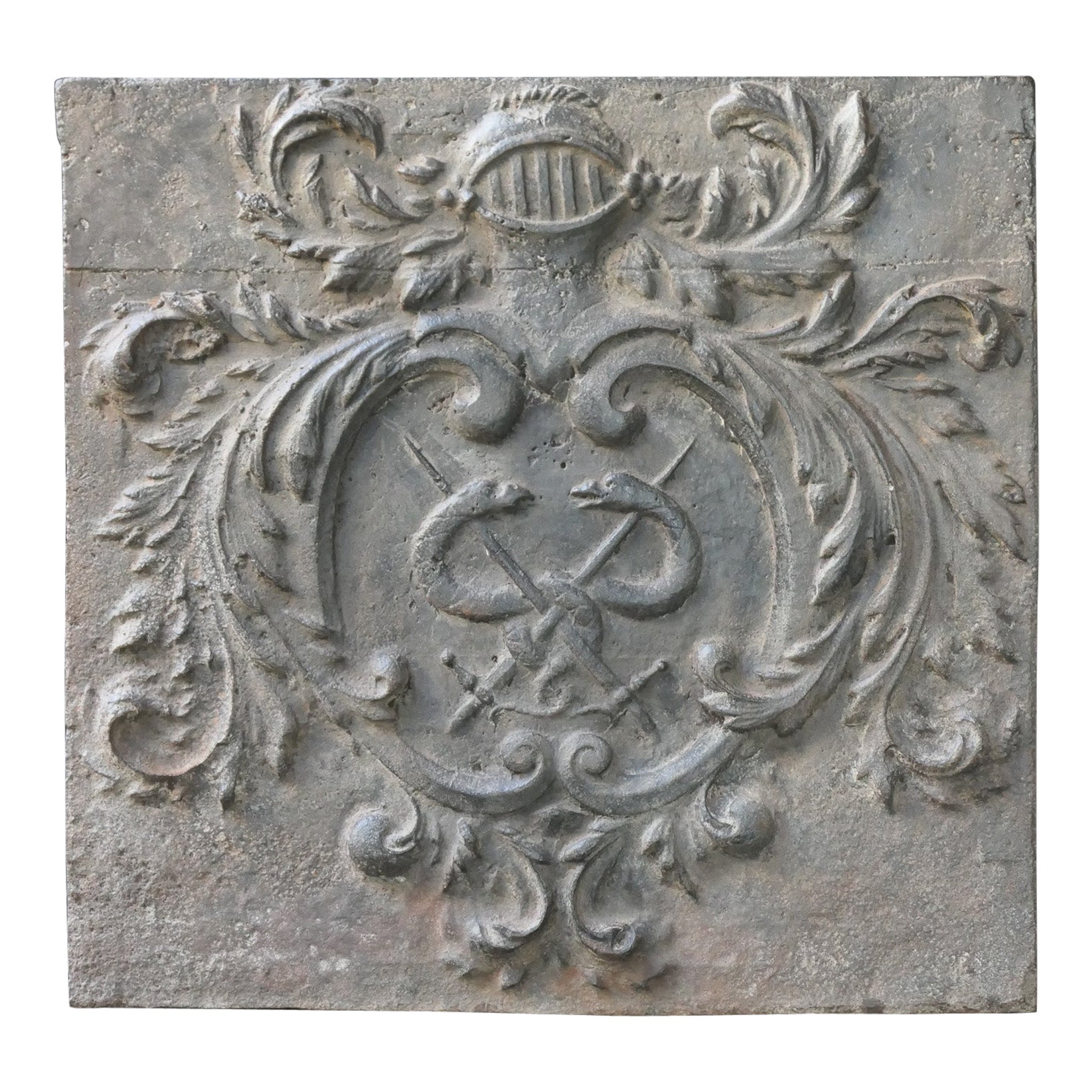 Stemma francese Luigi XIV del 17° secolo