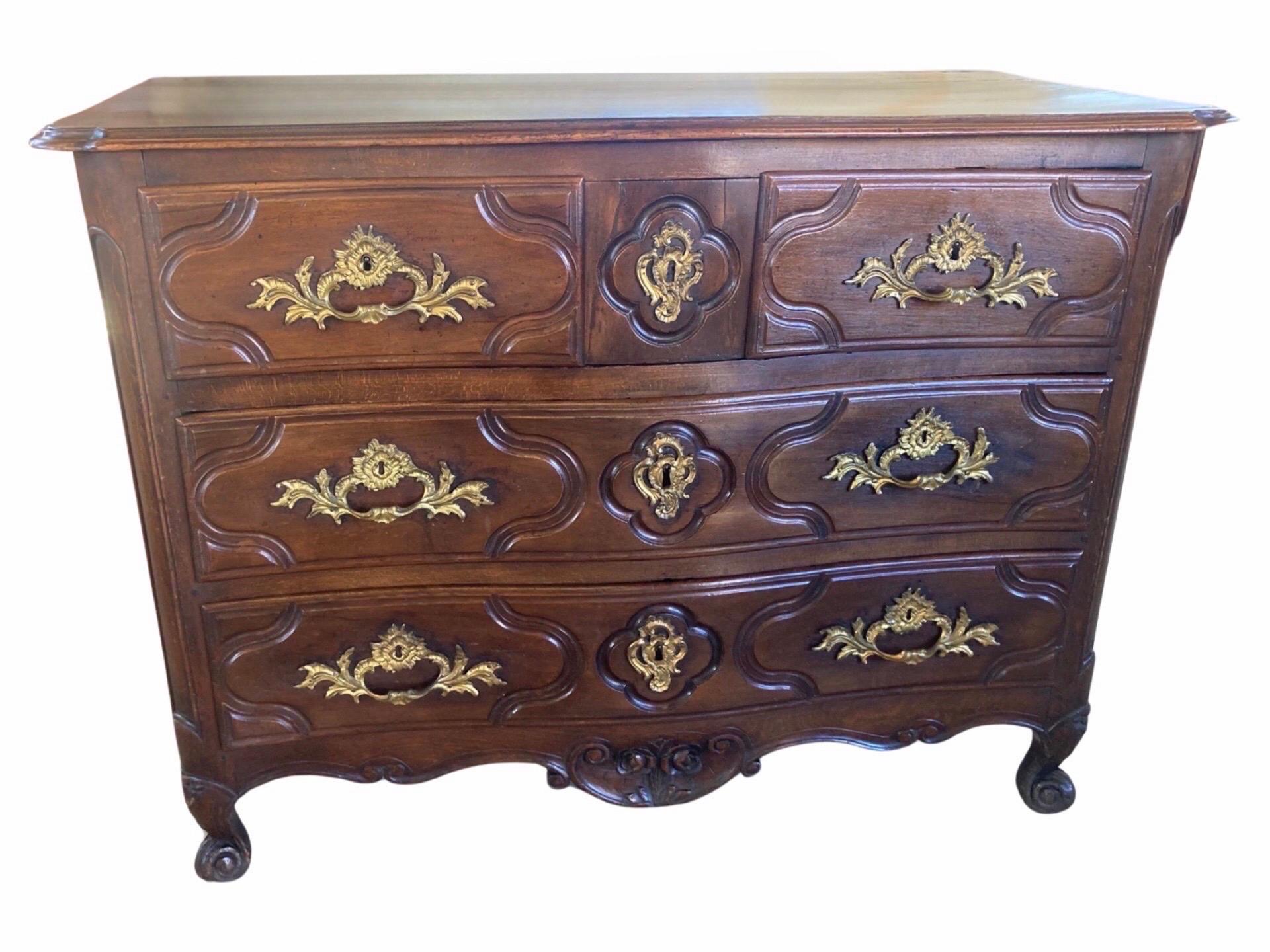 Français Commode Louis XIV du 17ème siècle
