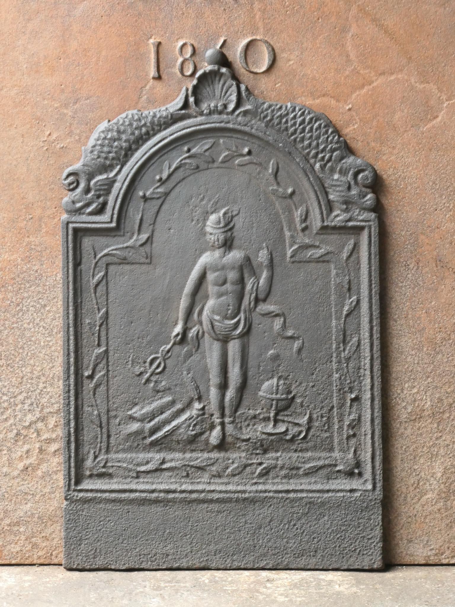 Kaminschirm „Mercury“ aus der französischen Louis XIV.-Periode des 17. Jahrhunderts / Rückstrahlung im Angebot 5