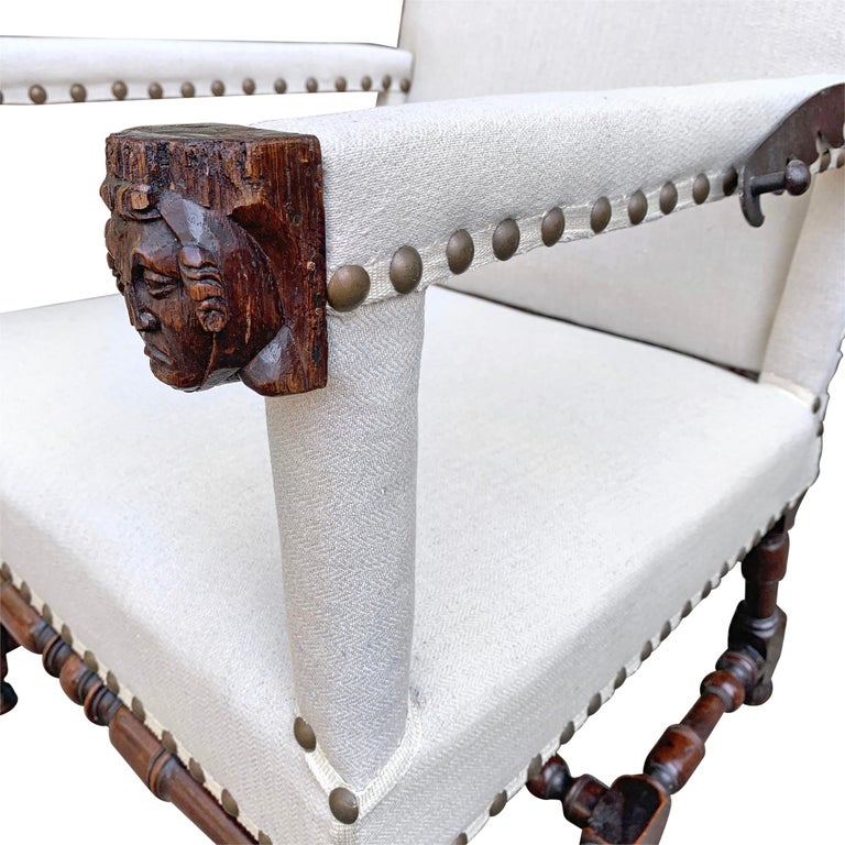 17th Century French Ratchet Armchair at 1stDibs