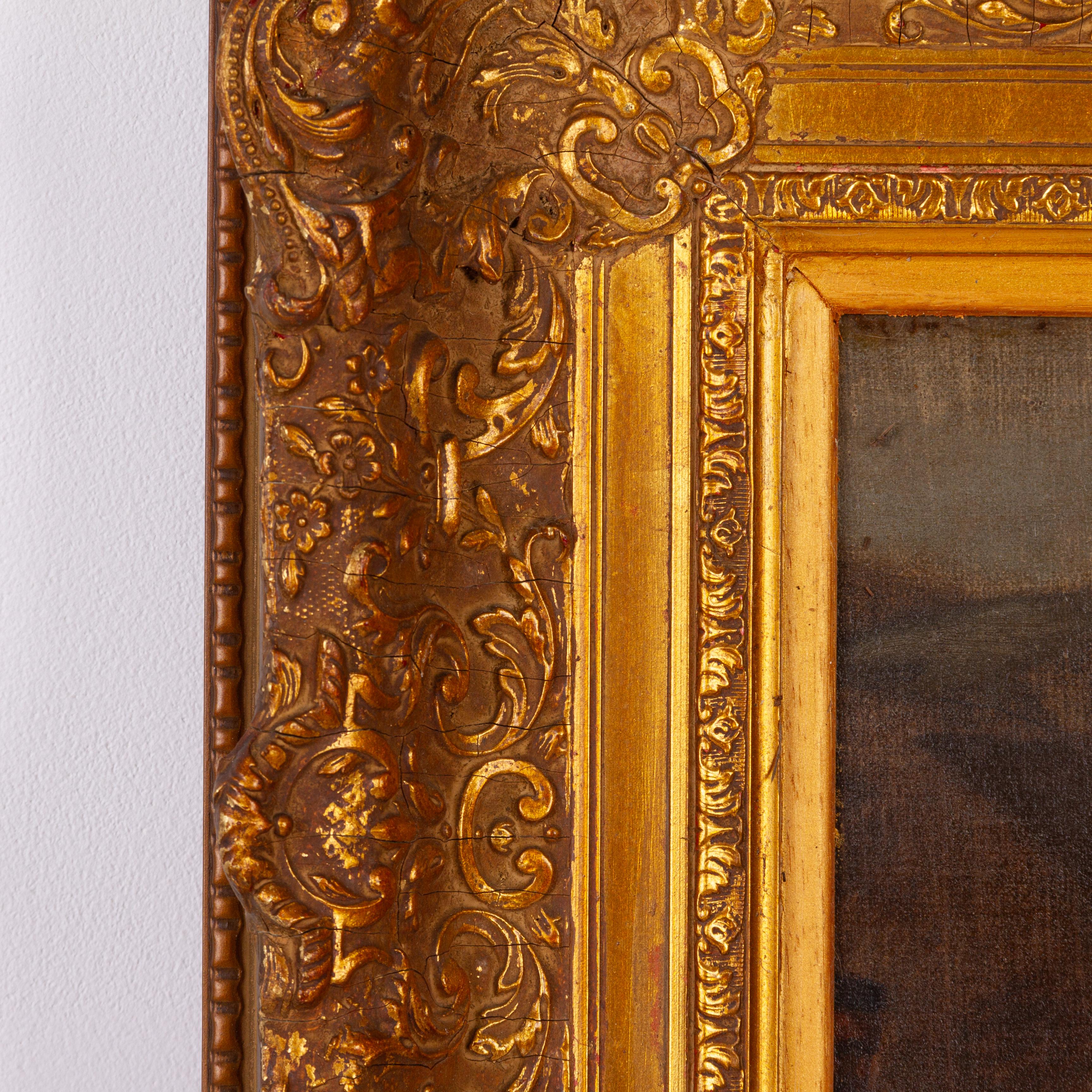 17th Century French Religious Old Master Painting Christ Preaching In Good Condition For Sale In Nottingham, GB