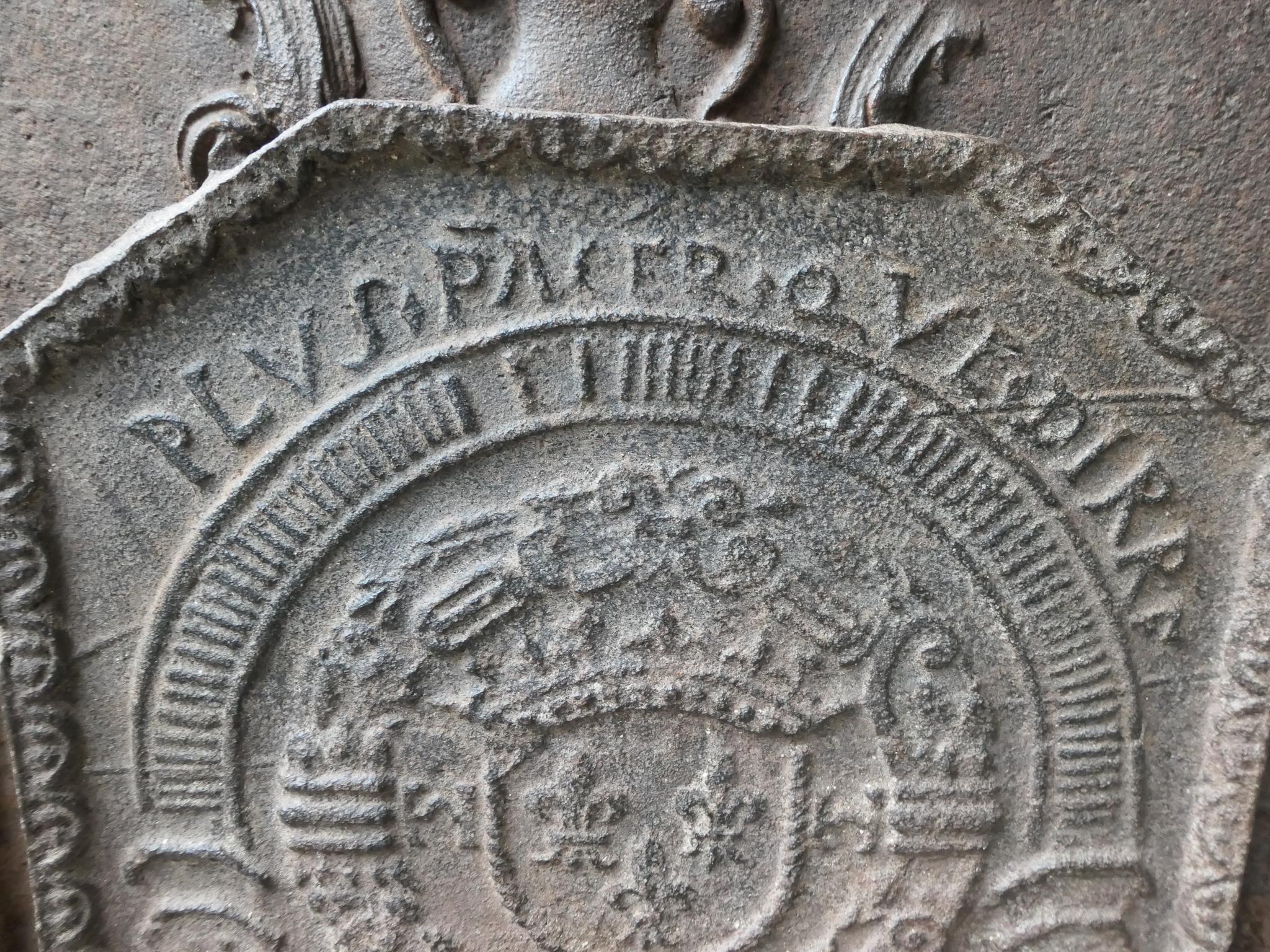 17th Century French Renaissance 'Arms of France' Fireback 1