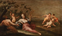 Cérès Allégorie de l'été XVIIe siècle École française Peinture OIl sur toile