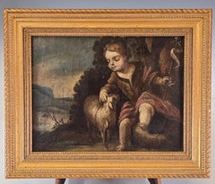 17th Century French School Christ as Shepherd