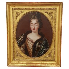 17th Century French School, François De Troy Workshop, Portrait of Marie-Anne