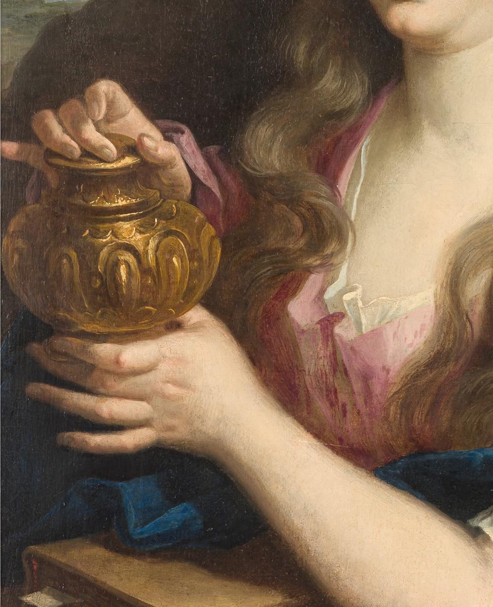17th Century French School Oil on Canvas Portrait of a Lady For Sale at ...