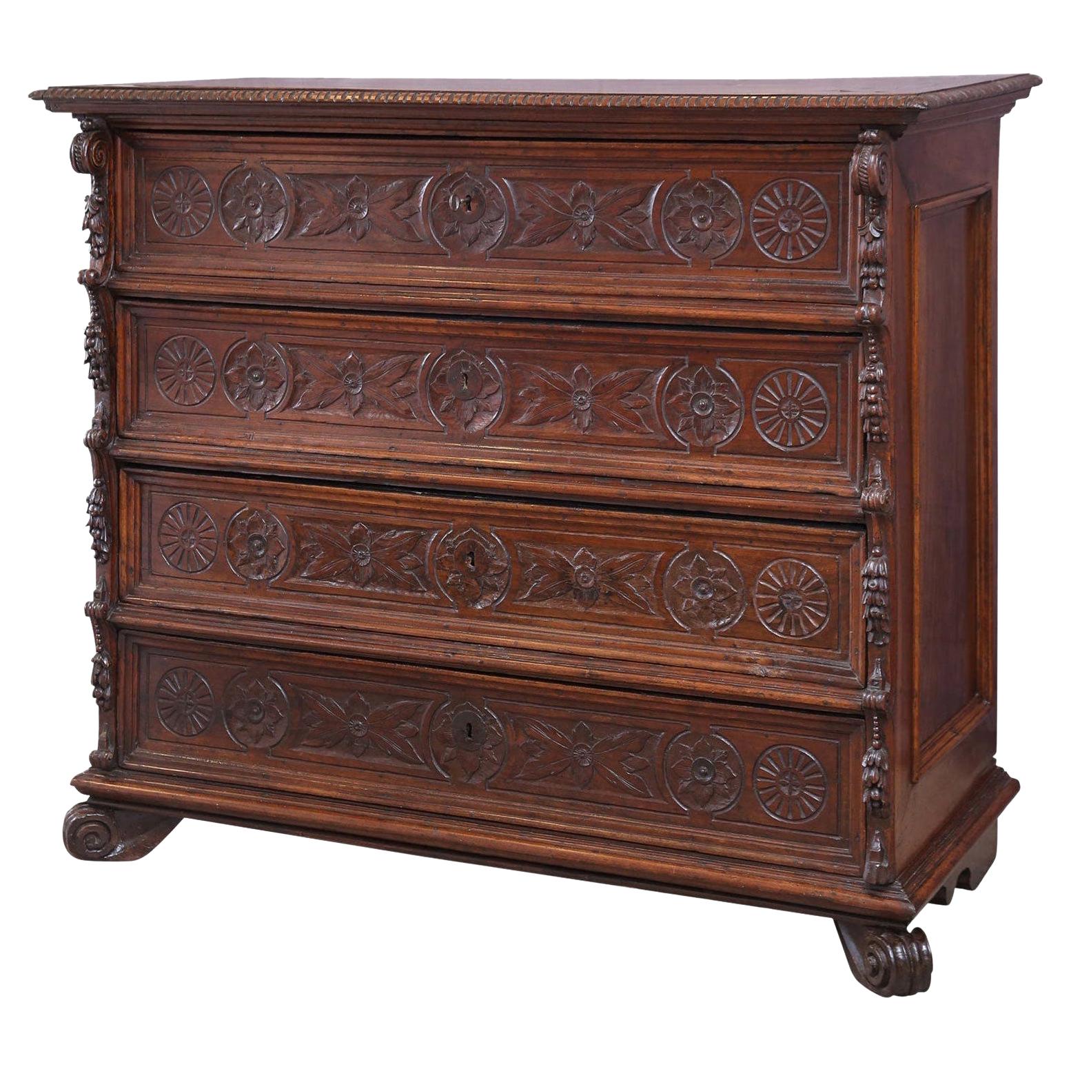17th century chest of drawers