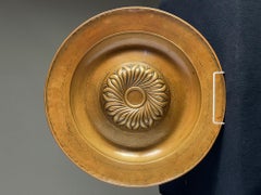 17th Century German Brass Alms Dish