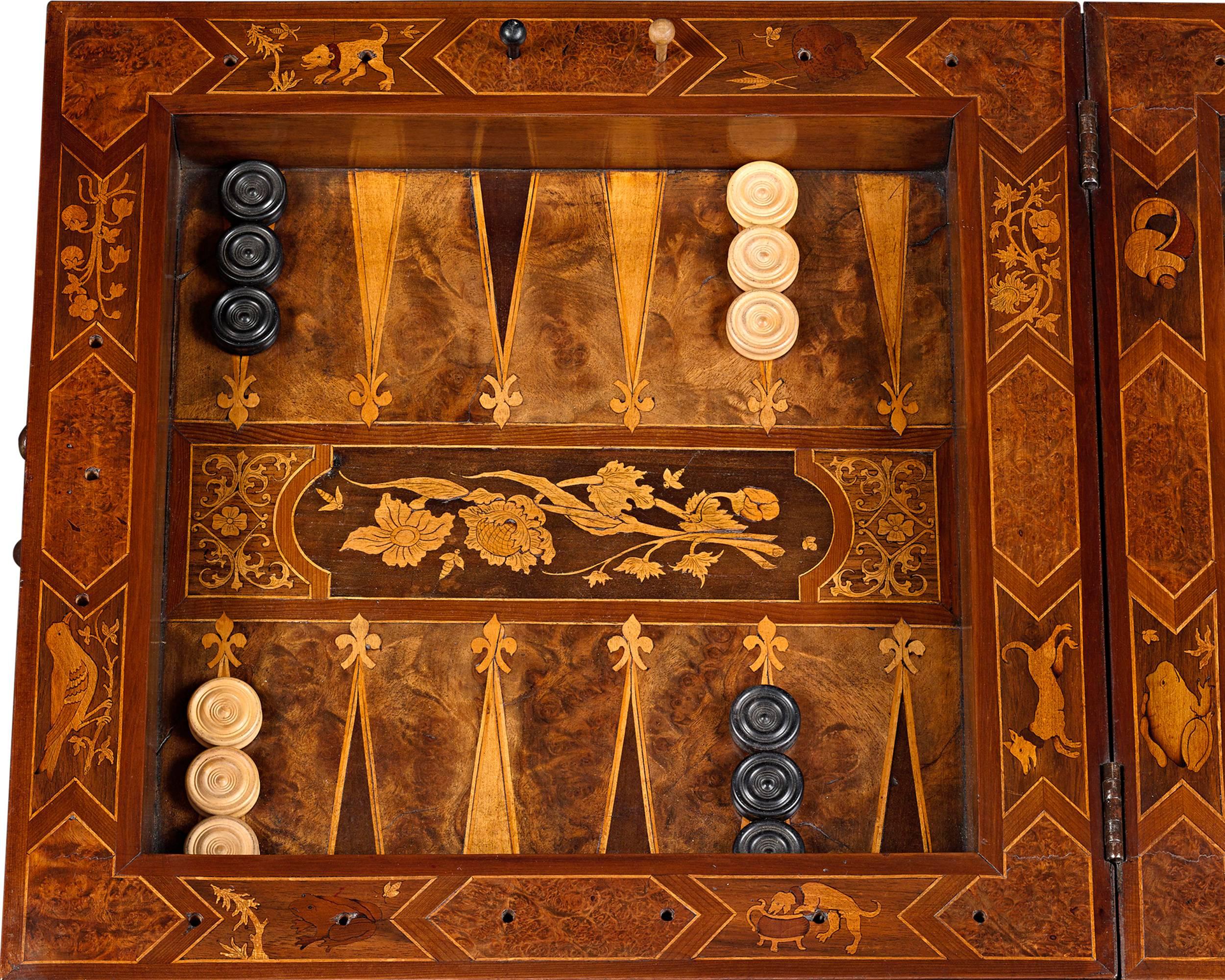 18th Century and Earlier 17th Century German Games Box