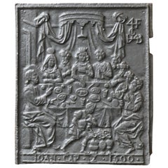 17th Century German Gothic 'Religious Theme' Fireback