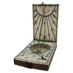 17th Century German Portable Ivory Sundial — Possibly Nuremberg