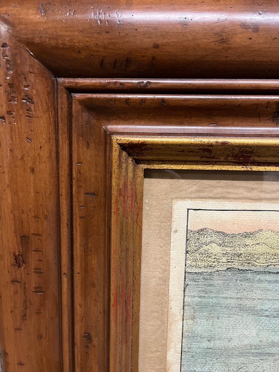 17th Century Hand Colored Prospect Map of Venice Engraving 3