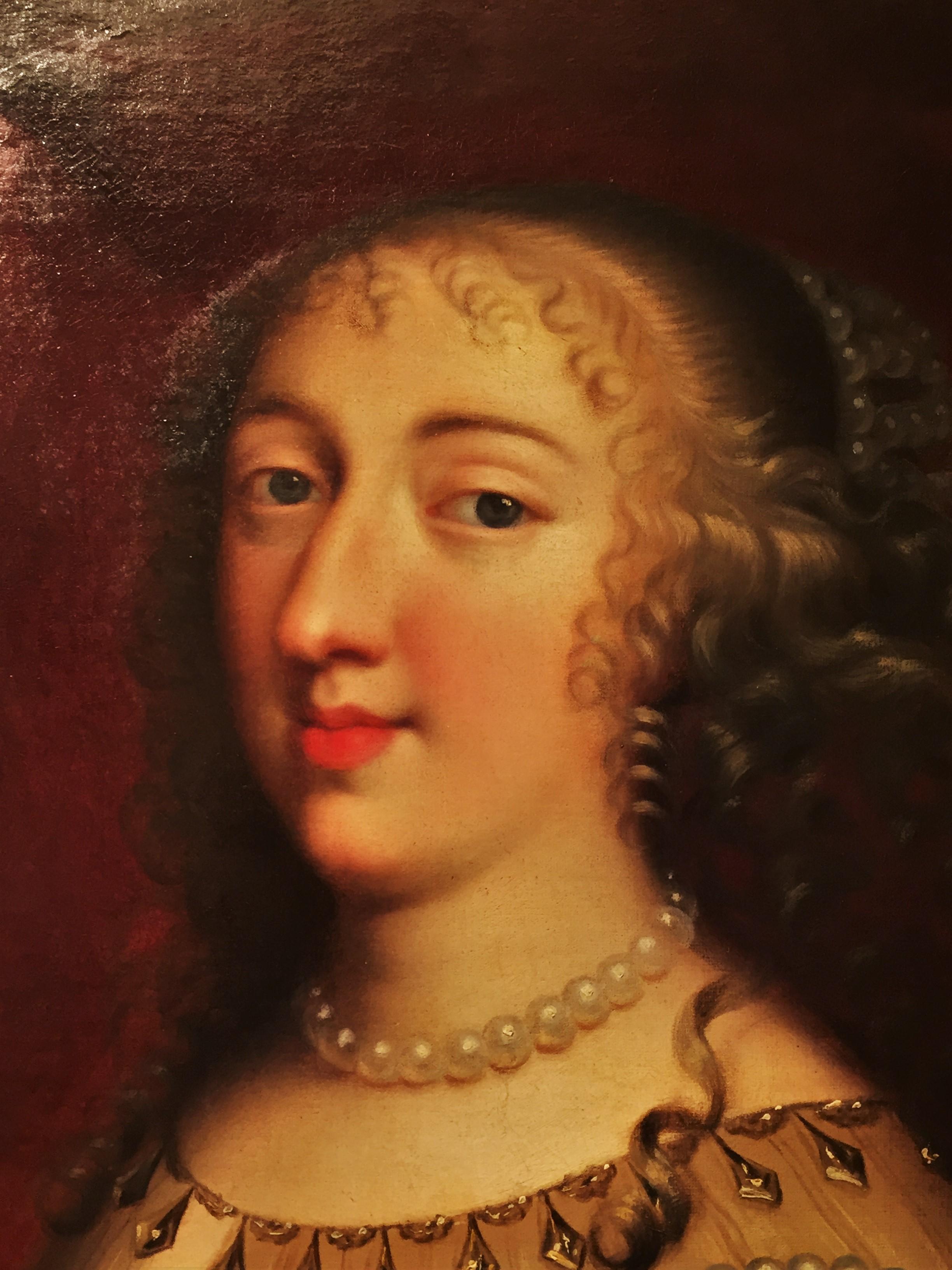 Louis XIV 17th Century, Henriette-Anne d'Angleterre, Circle of Jean Charles Nocret