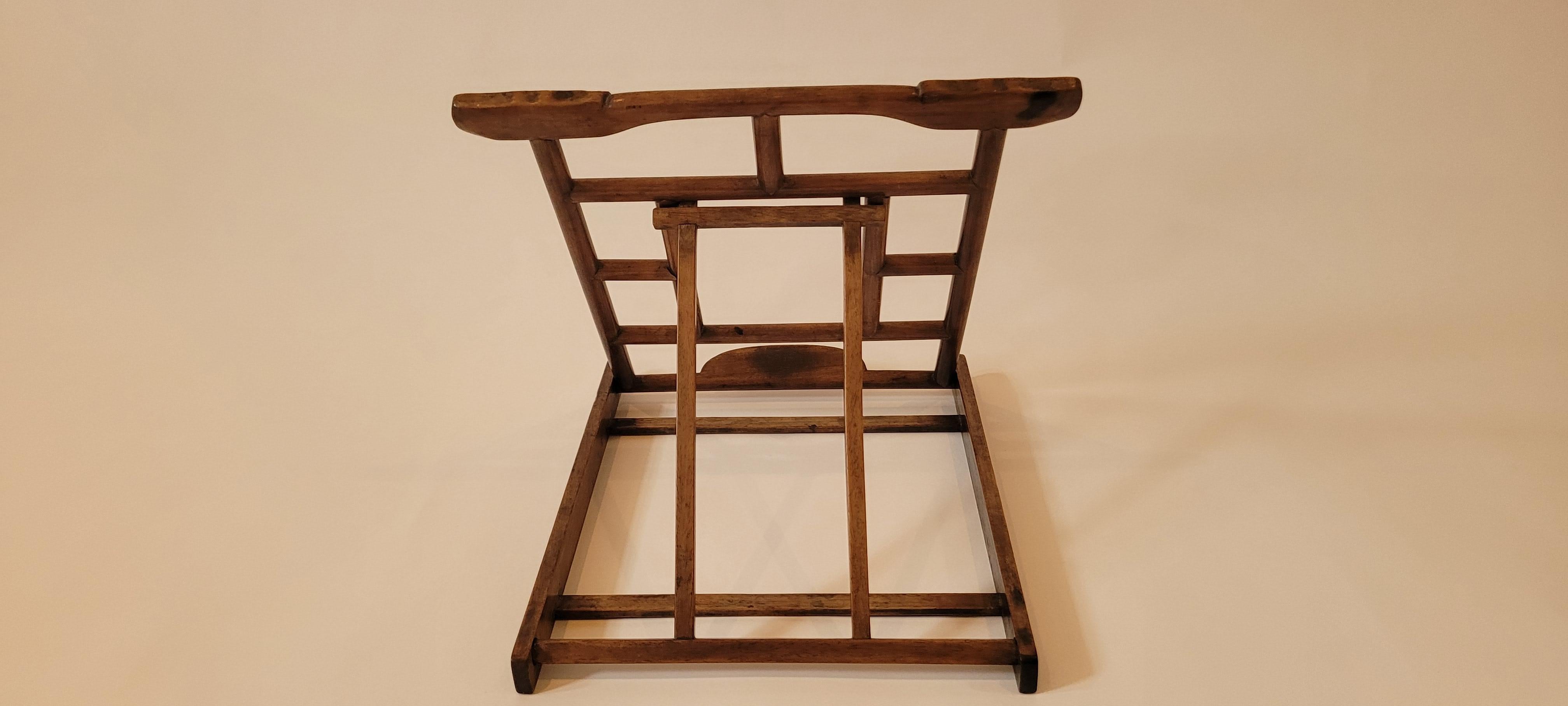 Ming 17th Century Huanghuali Book Stand For Sale