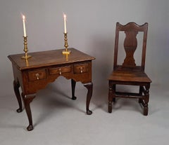 17th Century Irish Oak Slat Back Chair c. 1690