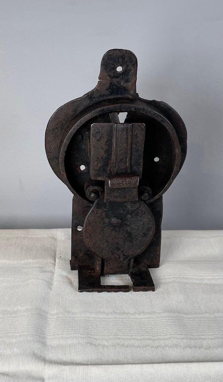 18th Century and Earlier 17th Century Iron Lock & Key  For Sale