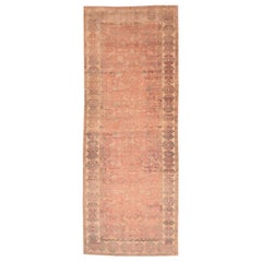 17th Century Isfahan Persian Rug. Size: 7 ft 7 in x 20 ft 4 in (2.31 m x 6.2 m)