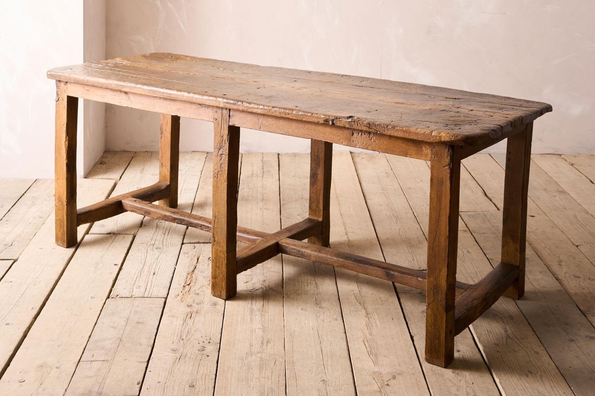 18th Century and Earlier 17th century Italian 6 legged console table