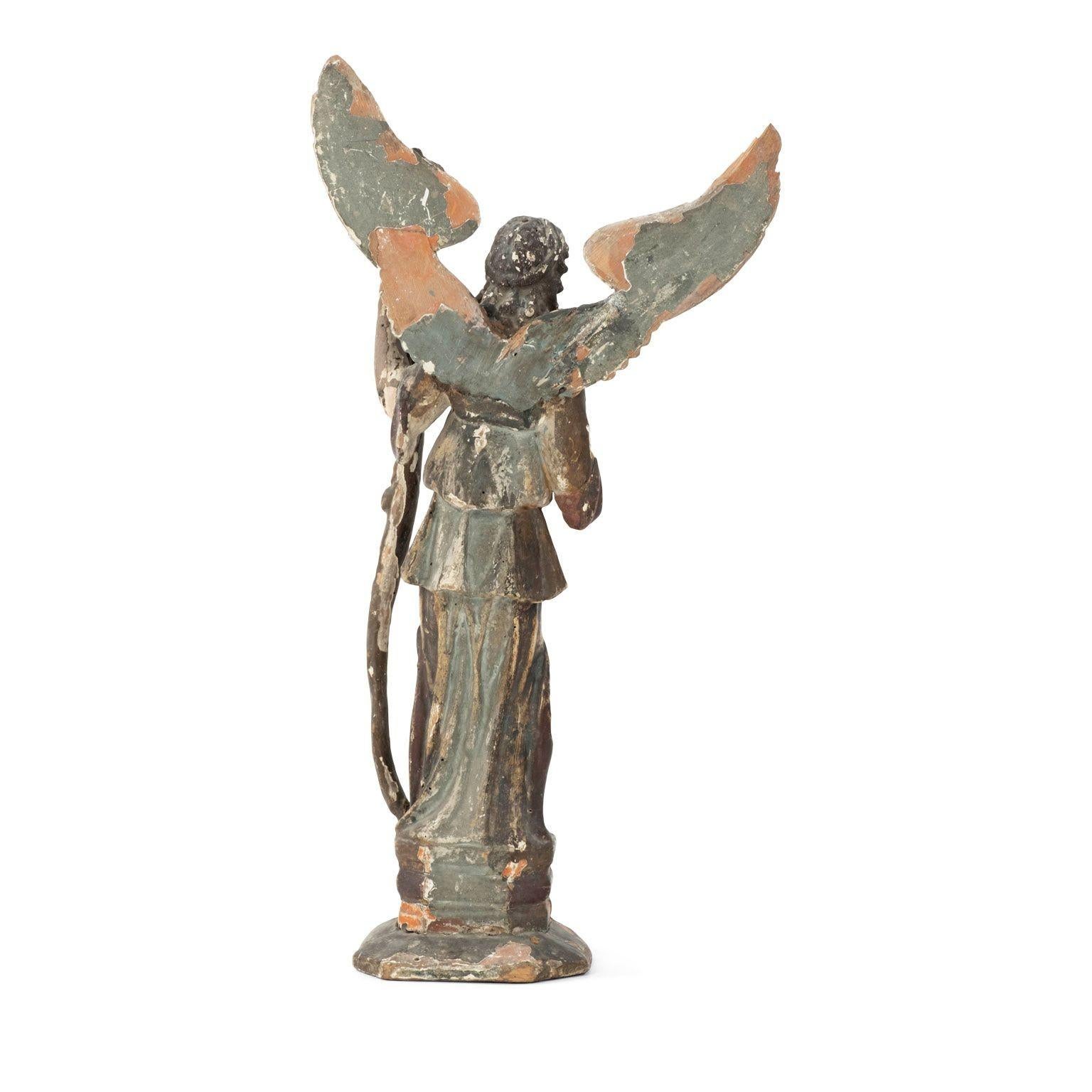 17th Century Italian Archangel Michael Santo 4