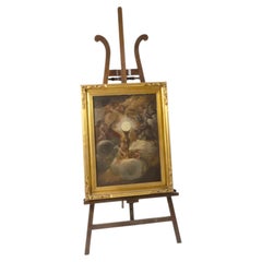 17th Century Italian Baroque Religious Painting Attributed to Giovanni Battista