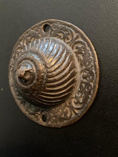 17th Century Italian Bronze Horse Bit Boss