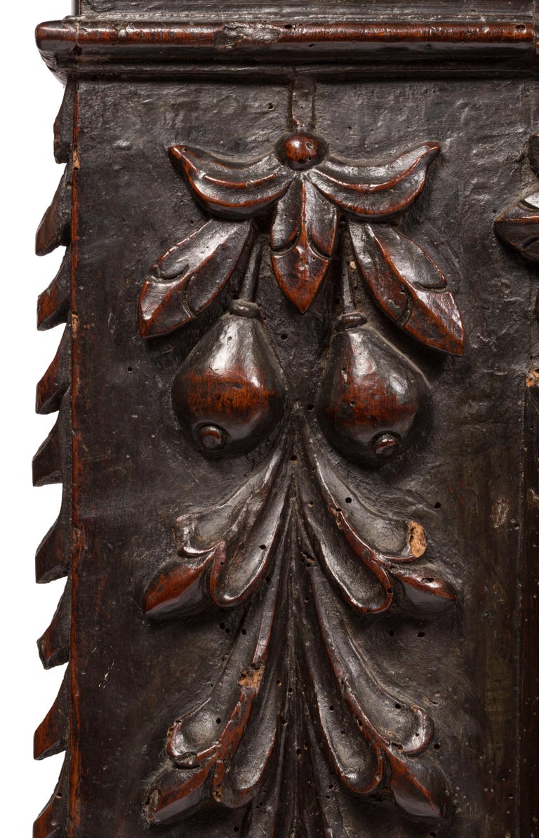 17th Century Italian Cassone Wedding Chest For Sale at 1stDibs