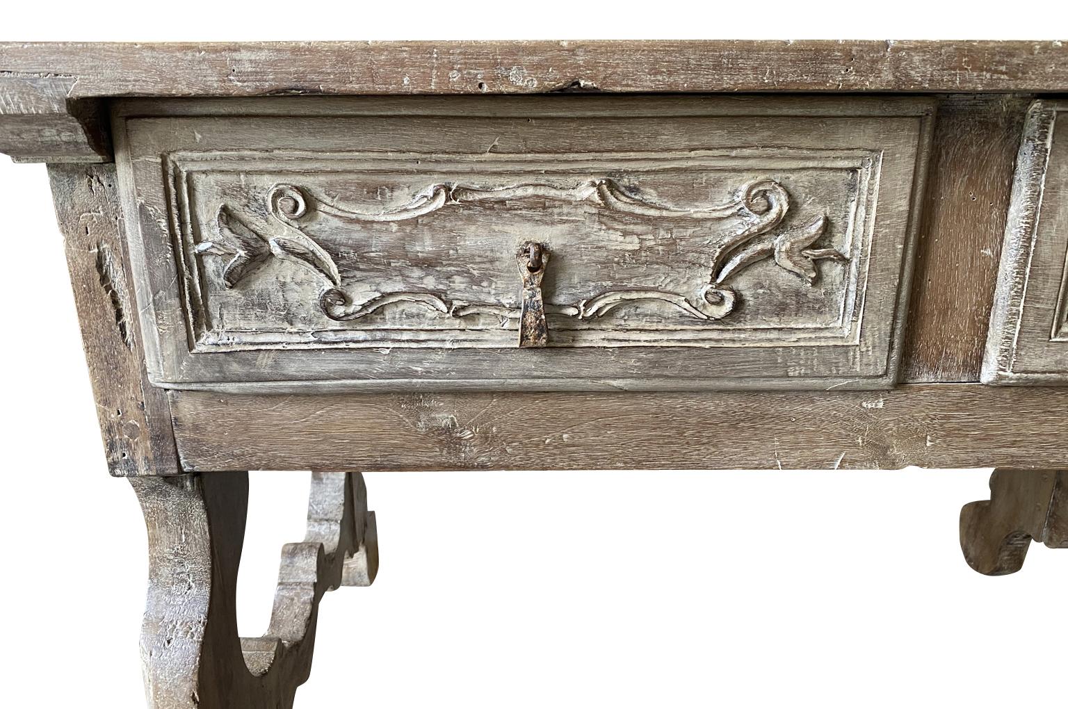 Italienischer Mitteltisch, Schreibtisch aus dem 17. Jahrhundert im Angebot 6