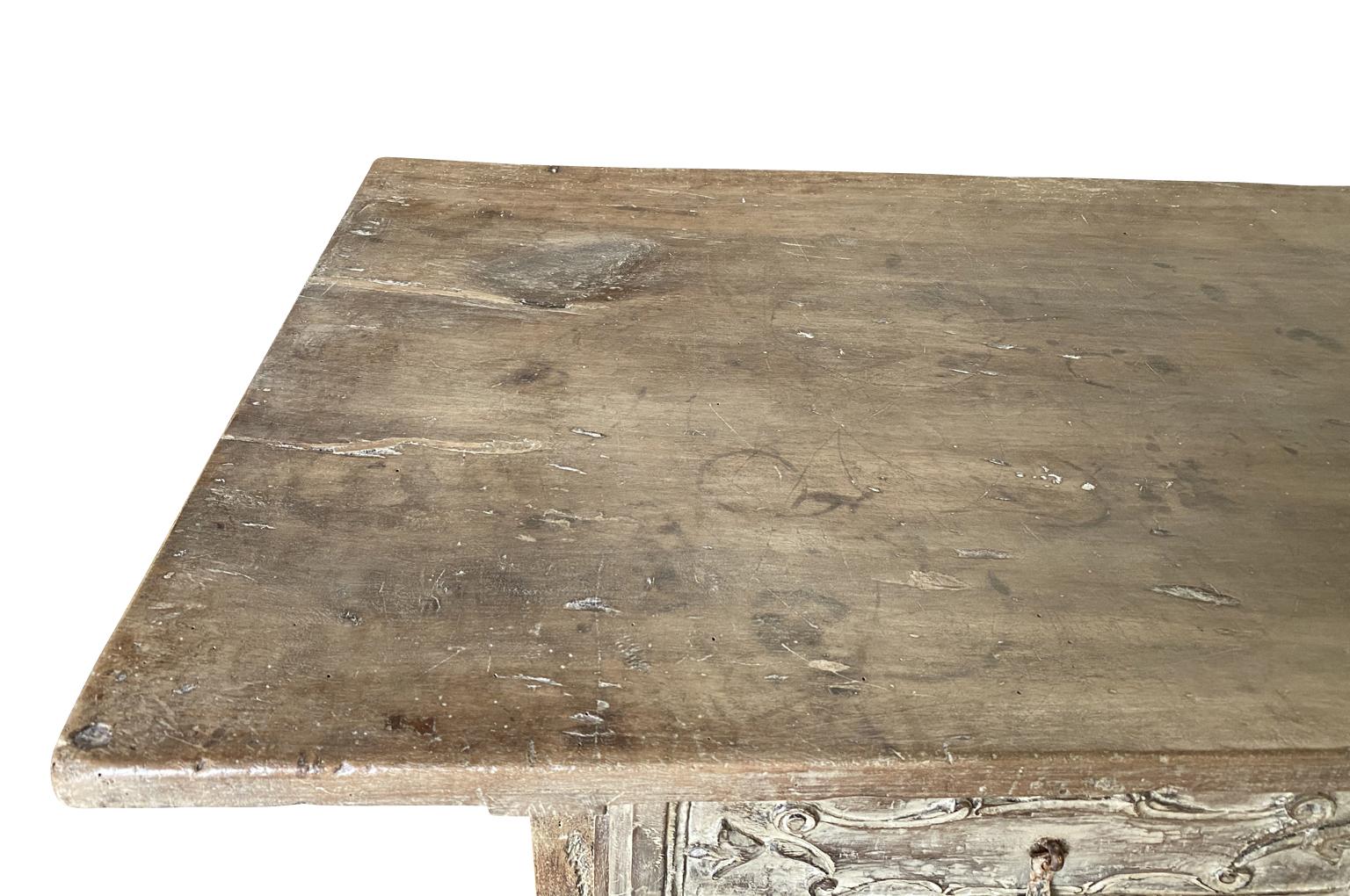 17th Century Italian Center Table, Writing Table For Sale 10