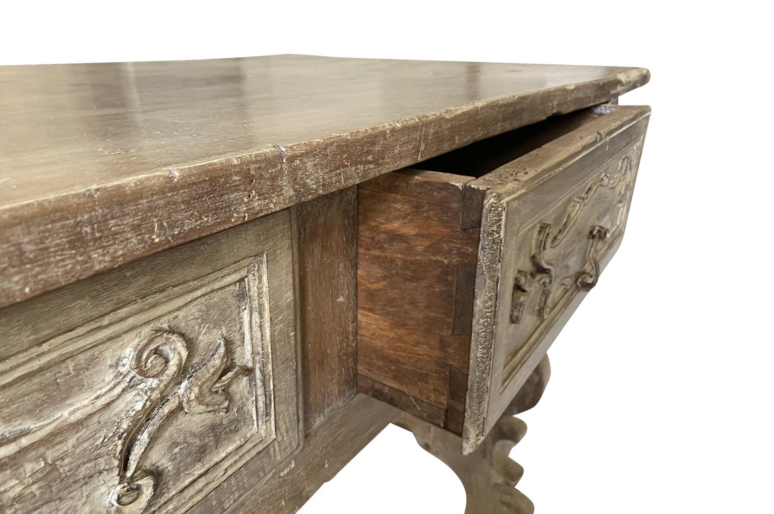 17th Century Italian Center Table, Writing Table For Sale 5