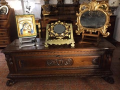 17th Century Italian Faience Madonna with Child Relief Wall Plaque