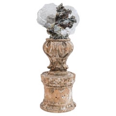 17th Century Italian 'Florence Fragment' with Free-Formed Copper and Selenite