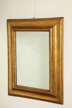 17th Century Italian Giltwood Wall Mirror