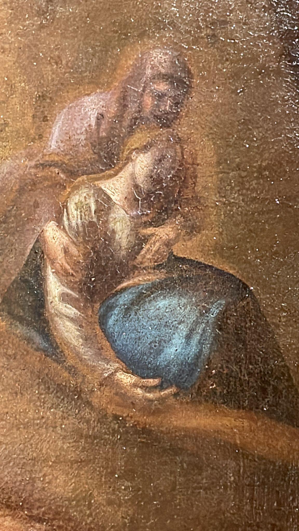 Da Annibale Carracci Deposizione di Cristo Opera baroque italien 1650 circa en vente 3