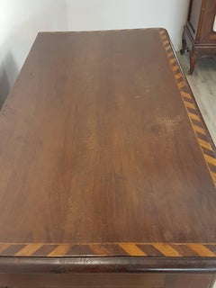 17th Century Italian Louis XIV Inlaid Wood Chest of Drawers