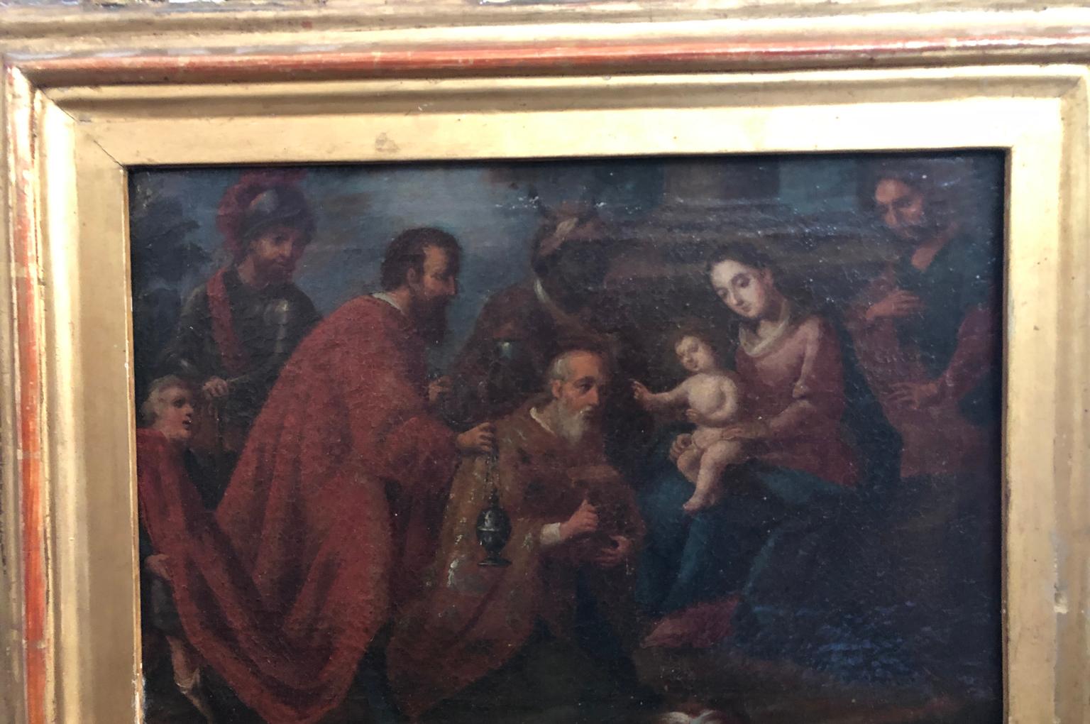 Canvas 17th Century Italian Oil Painting
