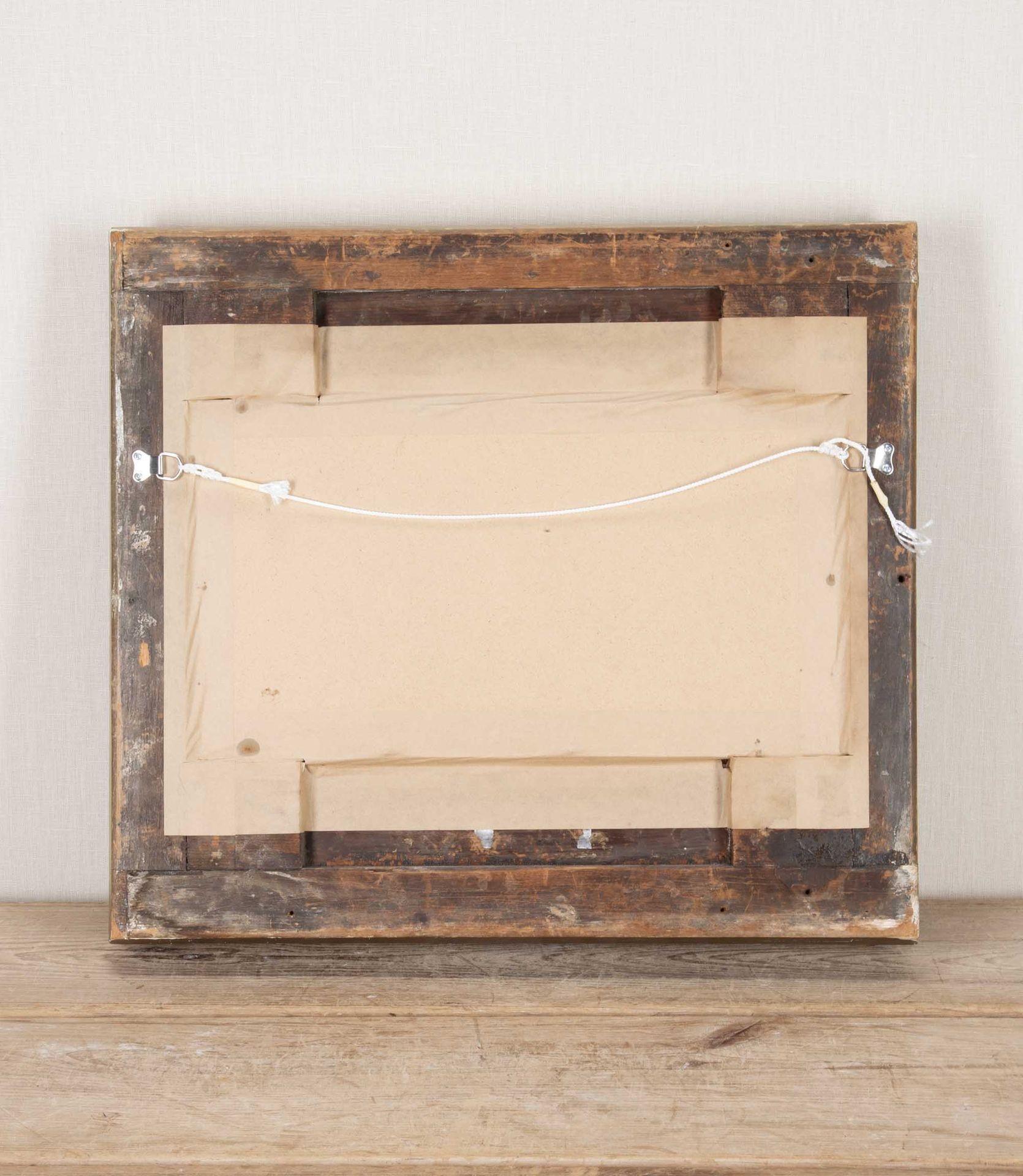 Peinture à l'huile italienne du 17e siècle représentant un chien dans un cadre doré du 19e siècle Bon état - En vente à Gloucestershire, GB