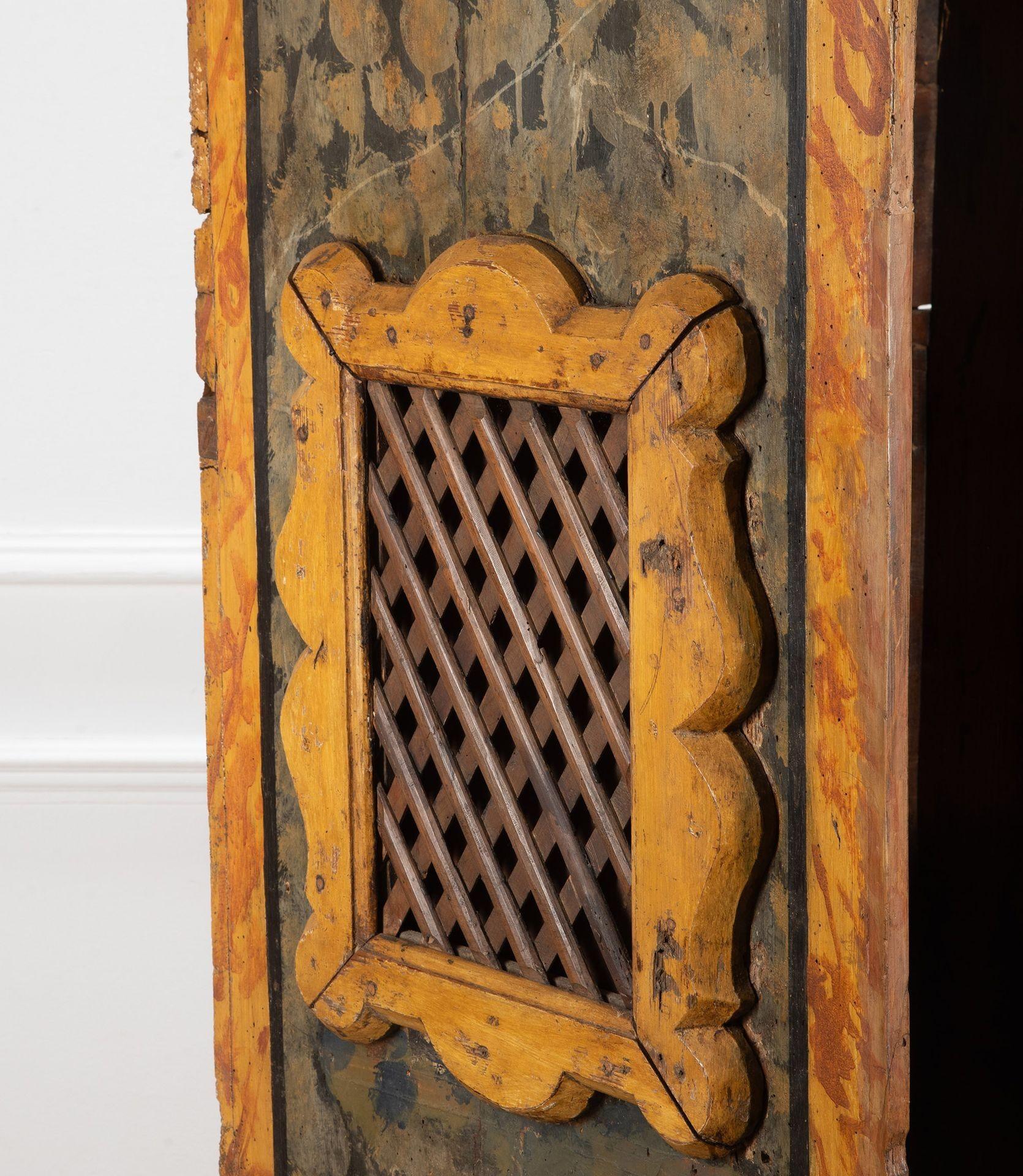 17th Century Italian Painted Confessional Box For Sale 6